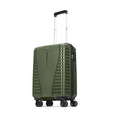 Aristocrat Utsav Cruiser Small Cabin Suitcase PSG GREEN 55 cm | 8-Wheel Spinner Trolley Bag | Cabin Size Luggage | Celebration Gift Box | Travel & Gifting Suitcase