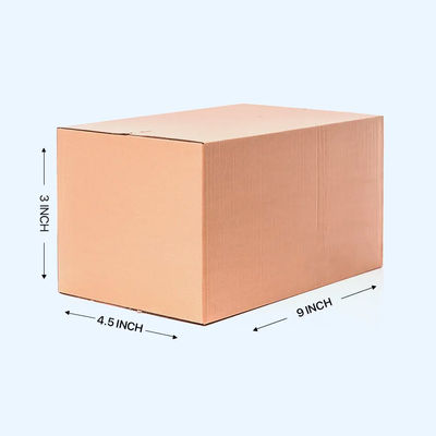 Buy Corrugated Boxes 9x4.5x3 inches (Pack of 100)