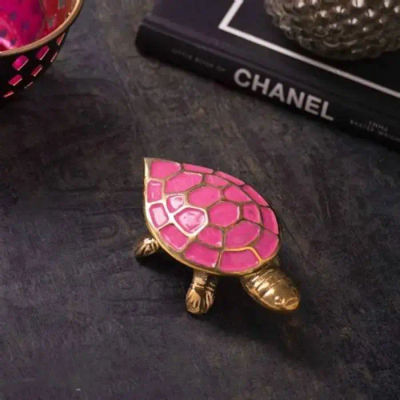 Antique Brass Wish Fulfilling Turtle