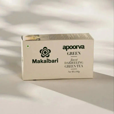Apoorva Green Organic Darjeeling Green Tea Carton Box