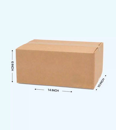 Corrugated Boxes 14 x 10 x 6 inches (Pack of 25)