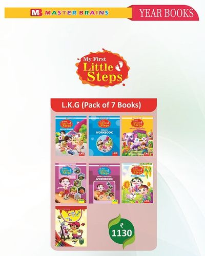 LITTLE STEPS – LKG (PACK OF 7 BOOKS)