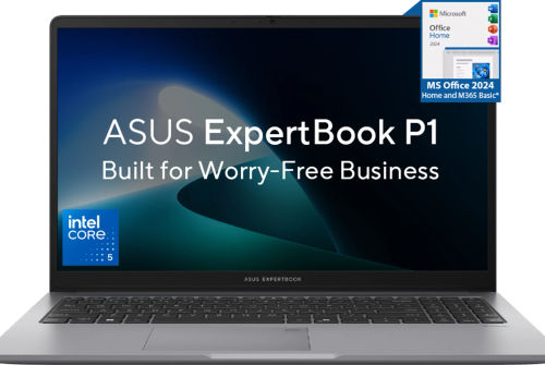 ASUS Expertbook P1 with 1 Yr ADP Intel Core i3 13th Gen 1315U - (16 GB/512 GB SSD/Windows 11 Home) P1503CVA-S71074WS Thin and Light Laptop (15.6 Inch, Misty Grey, 1.62 Kg, With MS Office)