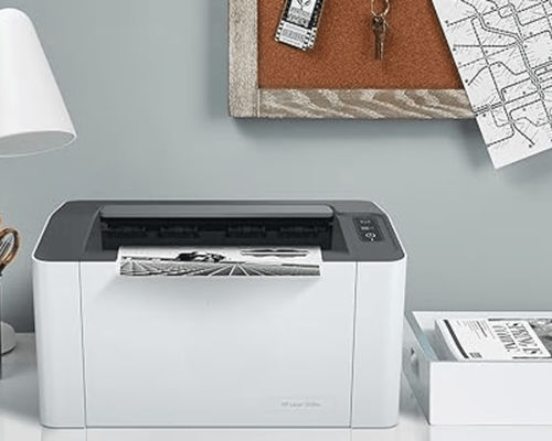 HP Laser 1008w Single Function Wireless Monochrome Laser Printer