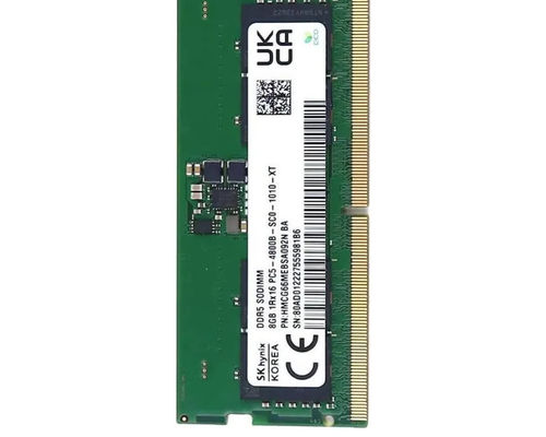 Hynix 8GB DDR5 Laptop RAM 4800MHz PC5-38400 SODIMM Memory Module