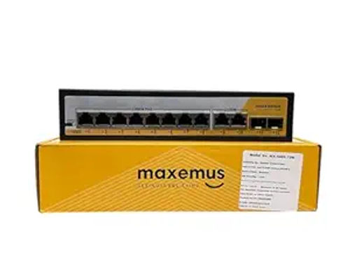 S-NET POE SWITCH 8 PORT 2 UPLINK SW1008