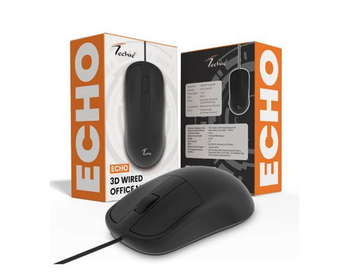 Techie Echo 3D Wired Office Mouse