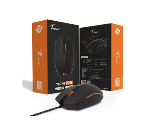 Techie Edge 4D Wired Ergonomic Mouse