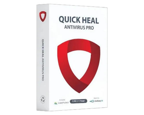 Quick Heal Antivirus Pro (1 Device / 1 Year) with AI-Based Protection