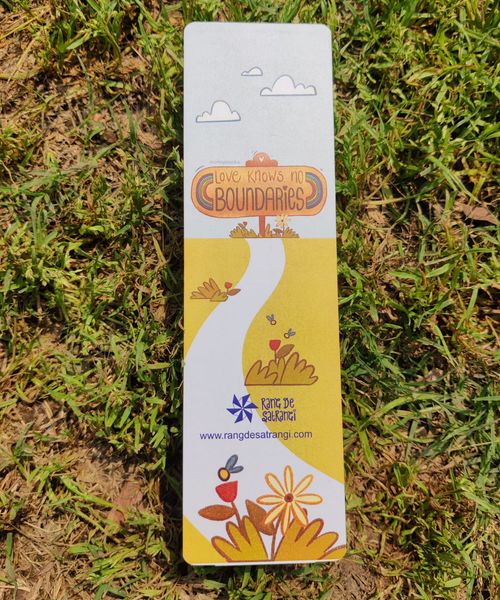 Love Knows no Boundaries bookmark
