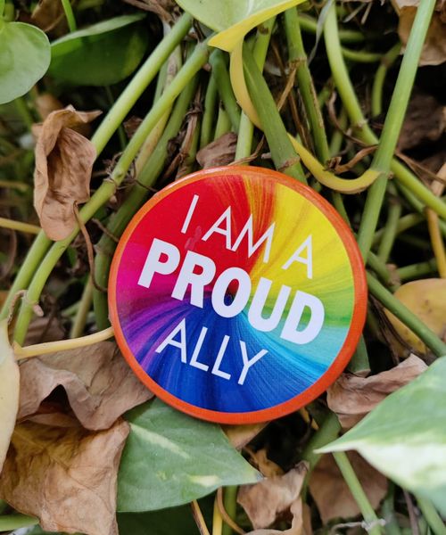 I am a proud ally Badge