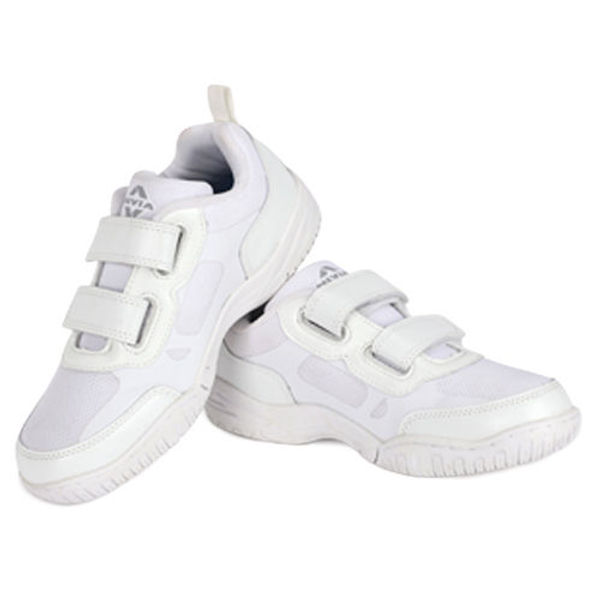 Nivia School Uniform Shoes Lace White UK6 to UK13