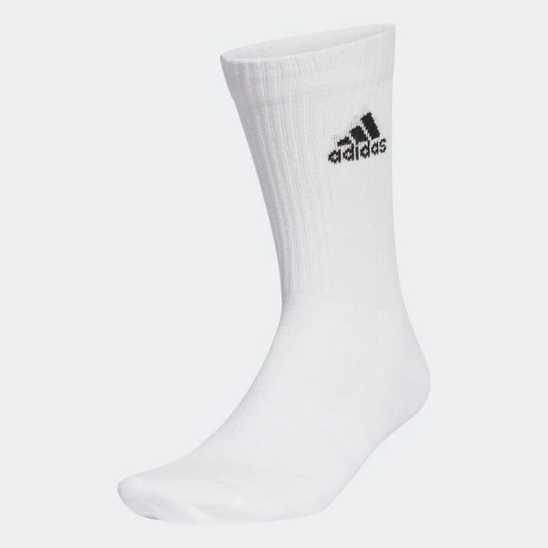 Adidas Socks Pack Of 3 Pair  (White)