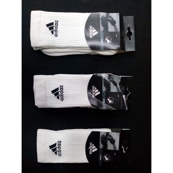 Adidas Socks Pack Of 3 Pair  (White)