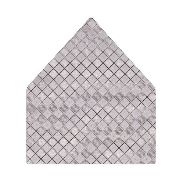 Tiekart cool combos grey cravat+pocket square Tiekart cool combos grey cravat+pocket square