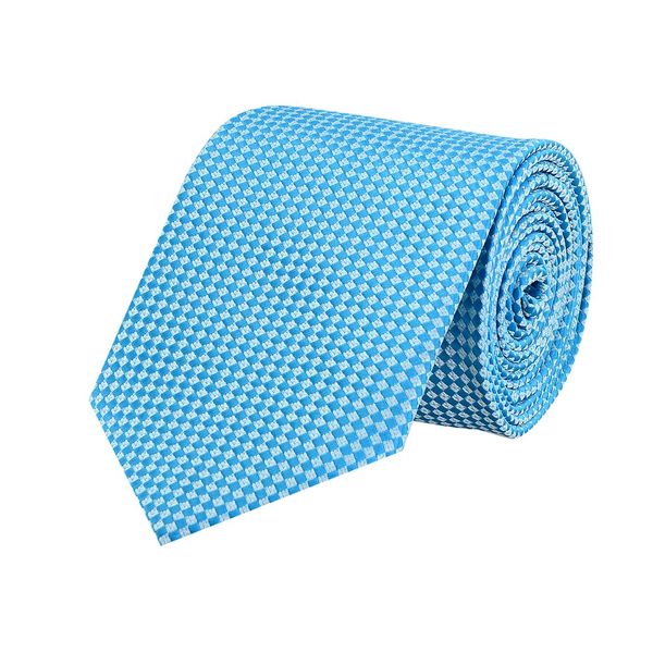 Tiekart men blue checked tie Tiekart men blue checked tie