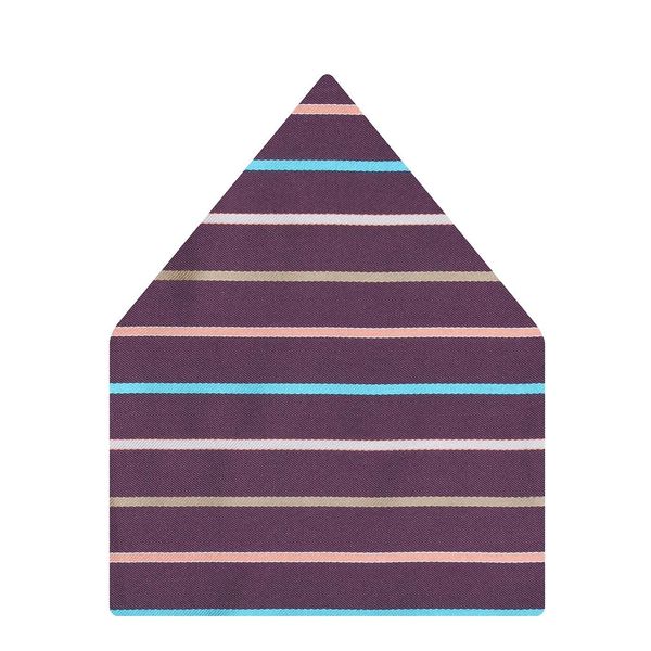Tiekart cool combos multi striped tie+pocketsquare+cufflink Tiekart cool combos multi striped tie+pocketsquare+cufflink