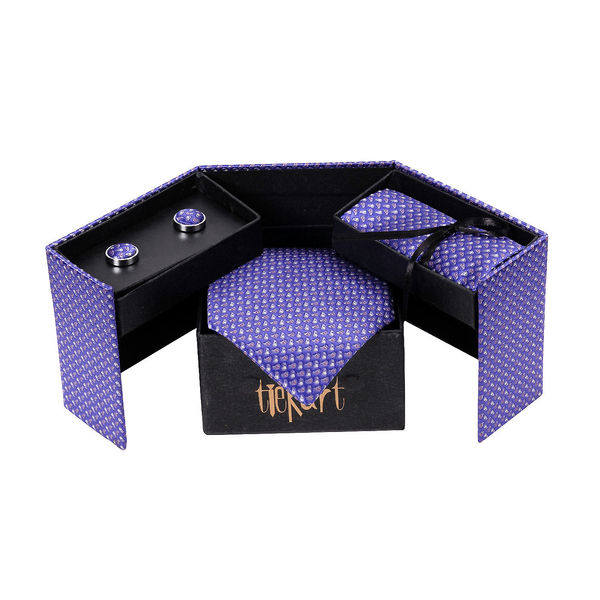 Gift Set-Tie+cufflinks+pocket square combo Gift Set-Tie+cufflinks+pocket square combo