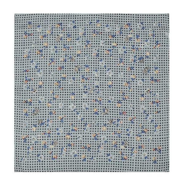 Tiekart men blue silk scarf Tiekart men blue silk scarf