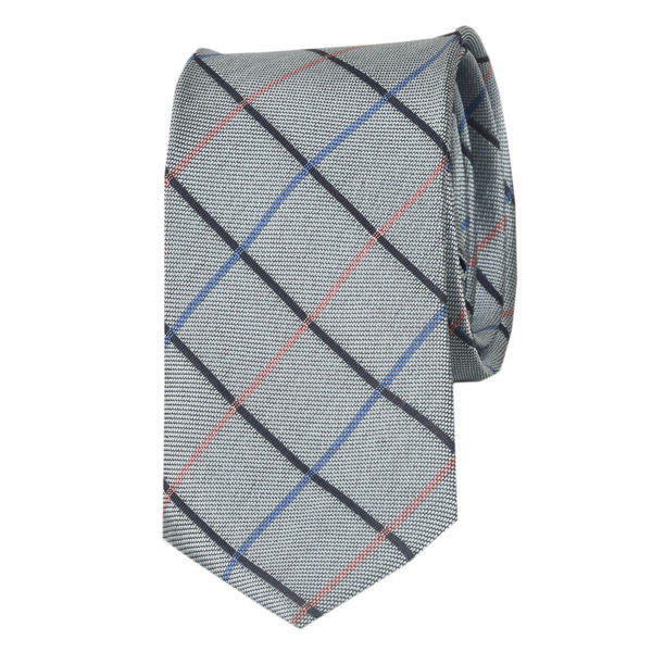 Tiekart men grey checked tie Tiekart men grey checked tie