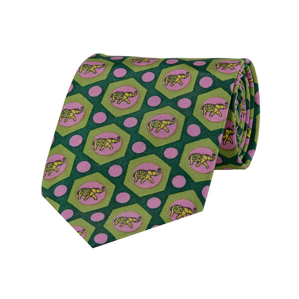 Tiekart men multi ethnic silk tie Tiekart men multi ethnic silk tie