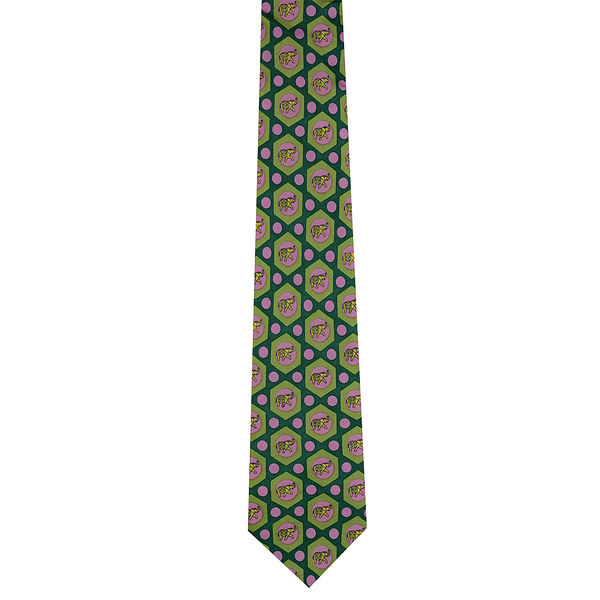 Tiekart men multi ethnic silk tie Tiekart men multi ethnic silk tie