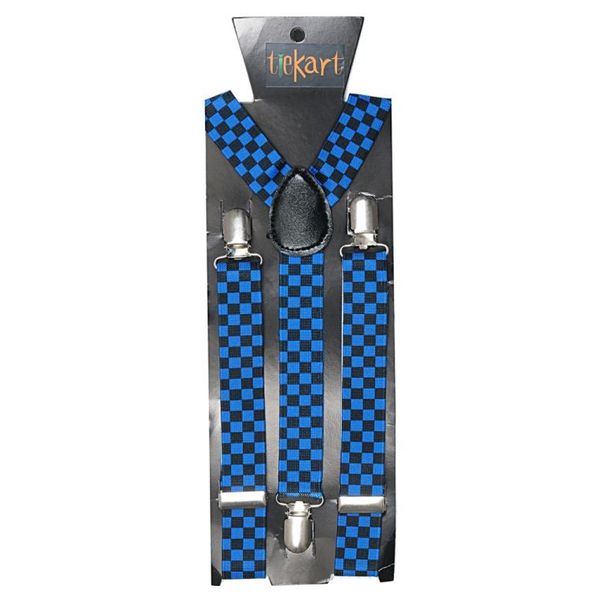 Tiekart men blue suspenders Tiekart men blue suspenders