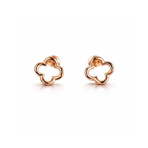 Flower basic rose studs