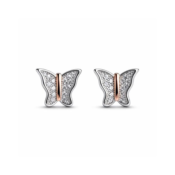 Liquid heart Sculpted Studs