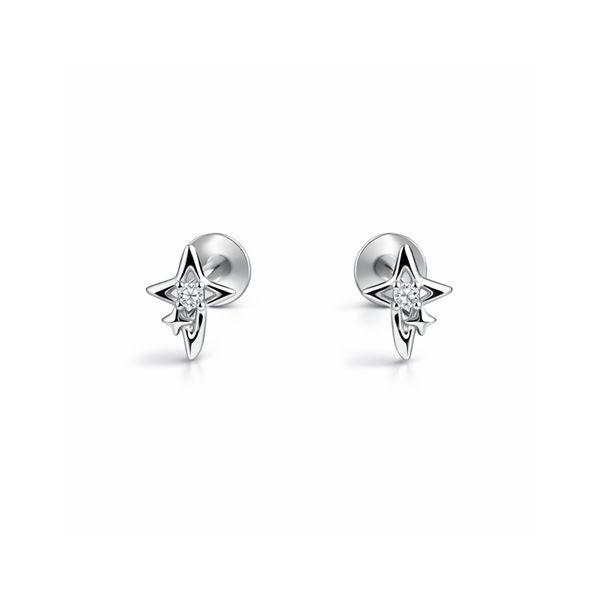 Minimalist Starl ink studs