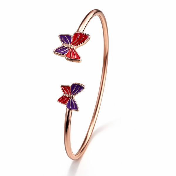 Red n Blue Rose Butterfly kada