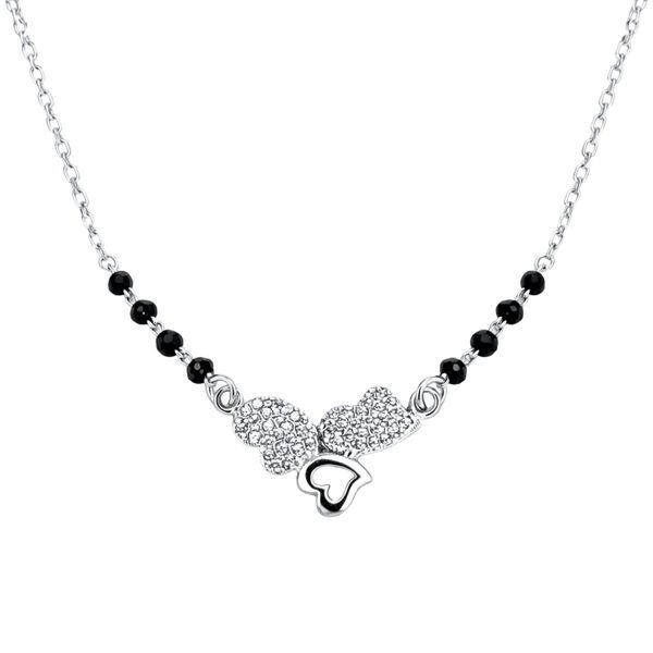 The Open Heart Silhouette Mangalsutra