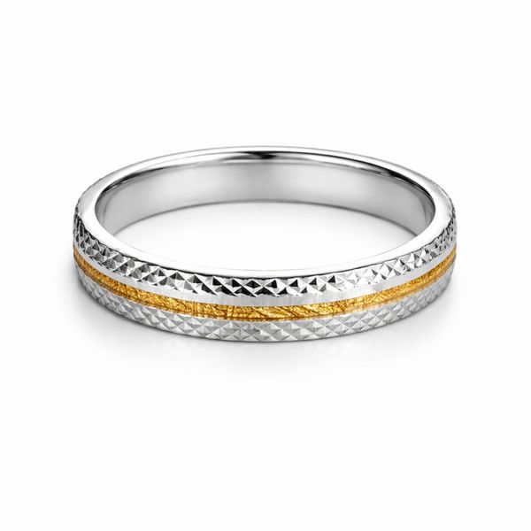The Textured Gilded Edge Band