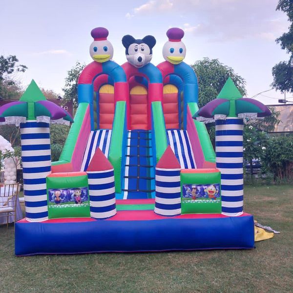 Mickey Mouse bouncy castle Castle Mickey Mouse bouncy castle Castle
