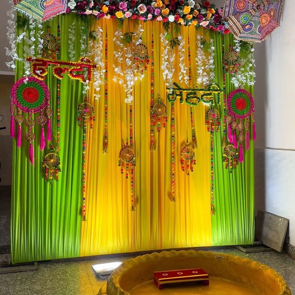Haldi Decoration Haldi Decoration