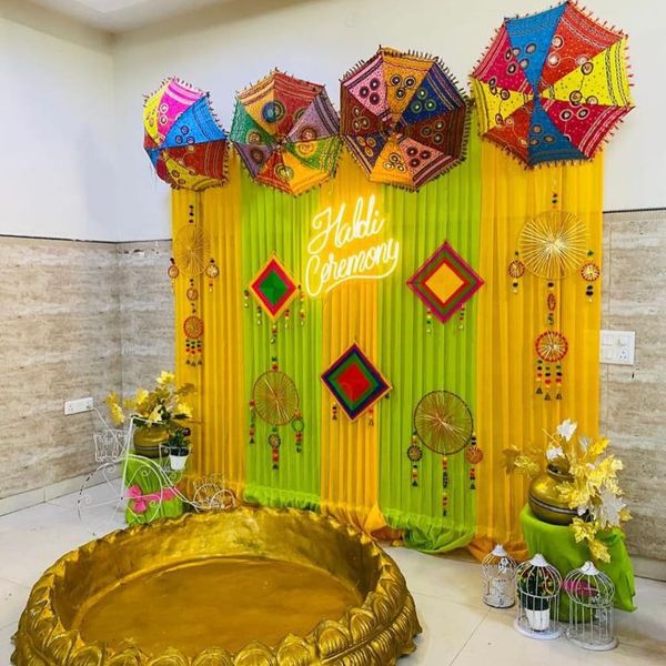 Haldi Decoration