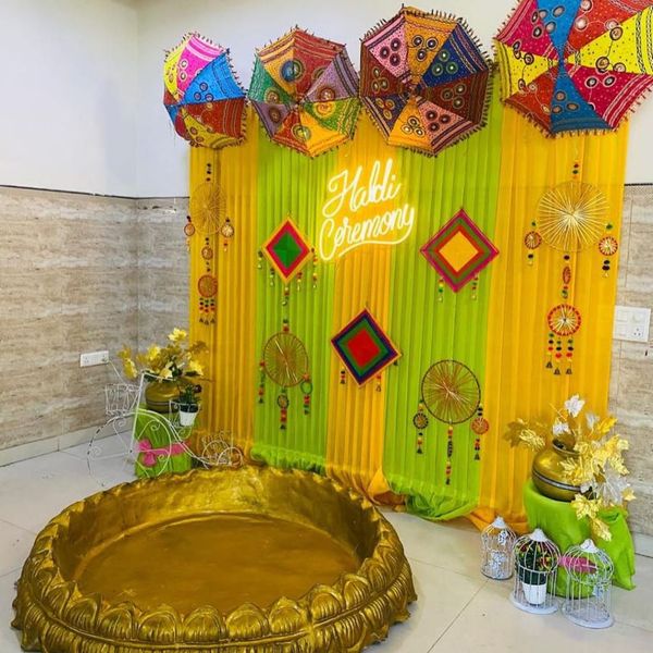 Haldi Decoration