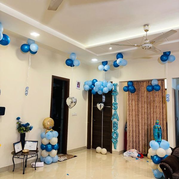 Welcome baby boy decoration