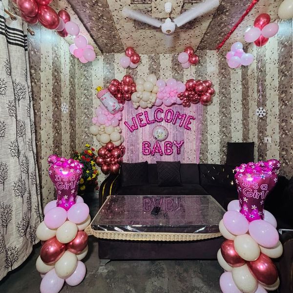 Welcome baby girl decoration Welcome baby girl decoration