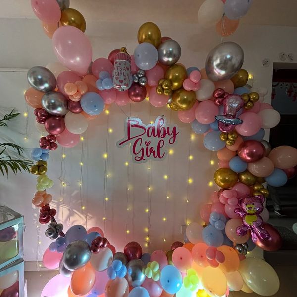Welcome baby girl  decoration