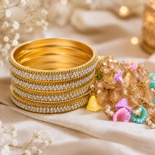 Jhula Latkan Bangle ( Pack of 4)