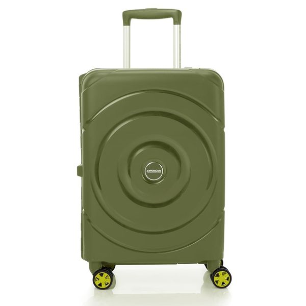 AMERICAN TOURISTER 8W STROLLY CIRCURITY OLIVE GREEN
