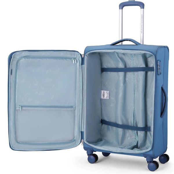 American Tourister Bern+ Soft Luggage Navy 60 Cm