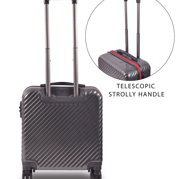 ROSHAN BUSINESS CASE OVERNIGHTER ROVER GREY