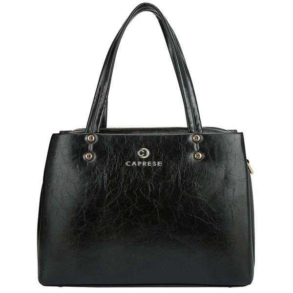 Caprese Geneva Satchel Medium Handbag Black