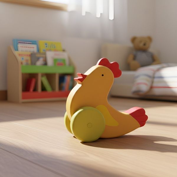 Wooden Little Hen