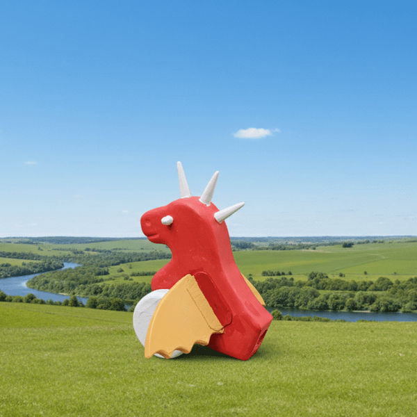 Wooden Toy Dragon