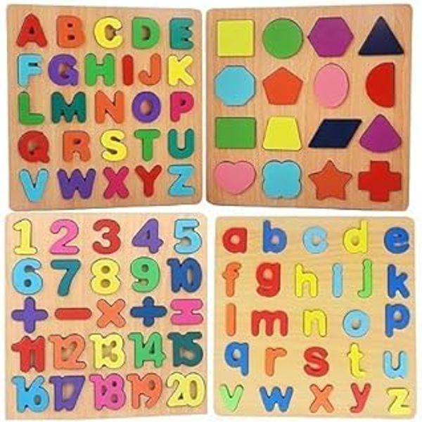 Chocozone Wooden Learning Educational Game Board for Kids