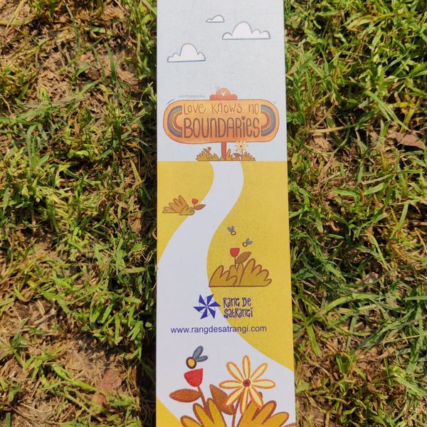 Love Knows no Boundaries bookmark