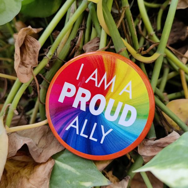 I am a proud ally Badge